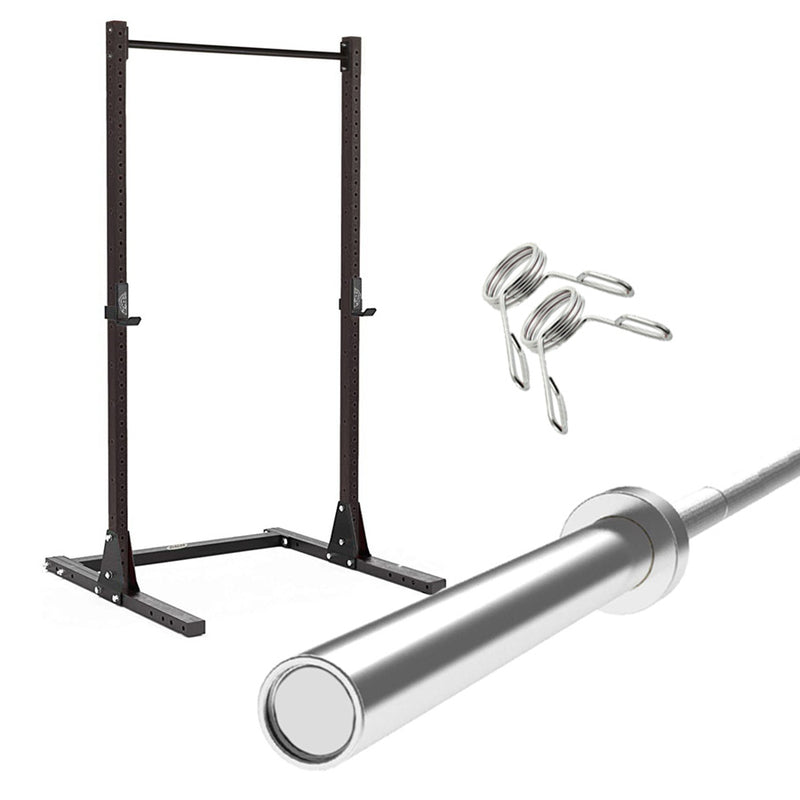 Diagor Squat Power Rack D9 and Olympic 7ft Bar Set - Gymzey.com