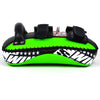 Twins KPL10 Leather Thai Kick Pads Green/ Black
