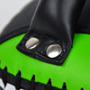 Twins KPL10 Leather Thai Kick Pads Green/ Black