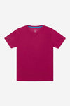 Ohmme Equinox Gym Tee - Red - Gymzey.com