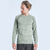 Ohmme Orion Long Sleeve Gym Top - Green - Gymzey.com