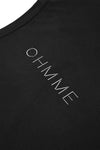 Ohmme Triangulum Gym Tee - Black - Gymzey.com