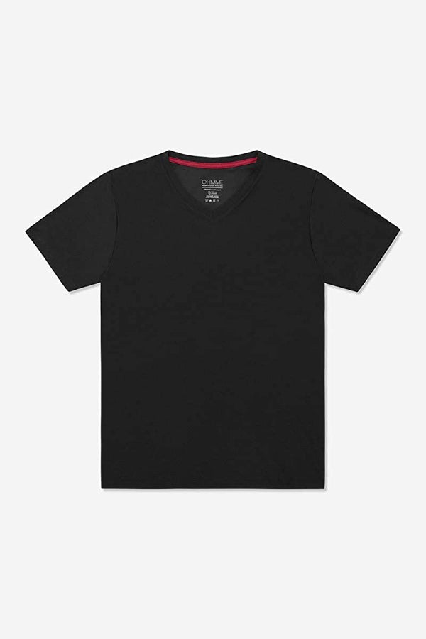 Ohmme Triangulum Gym Tee - Black - Gymzey.com