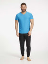 Ohmme Triangulum Gym Tee - Blue - Gymzey.com