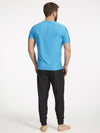 Ohmme Triangulum Gym Tee - Blue - Gymzey.com