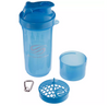 SmartShake Slim Shaker - Blue - 500 ml / 17 oz - Gymzey.com