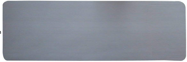 Extra Thick Exercise Yoga Mat with Carrying Strap - Black - Gymzey.com