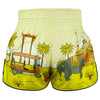TUFF High-Cut Retro Muaythai Shorts - RMS127 - The Sunshine Journey