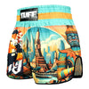 TUFF High-Cut Retro Muaythai Shorts - RMS128 - The Legacy of Thailand