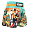 TUFF High-Cut Retro Muaythai Shorts - RMS128 - The Legacy of Thailand