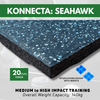 20mm Sprung Seahawk Premium Fleck Rubber Gym Flooring tile