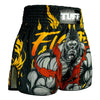 RMS122 TUFF High-Cut Retro Muaythai Shorts The Gigantic Beast