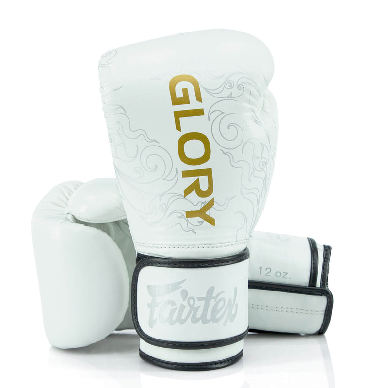 Fairtex BGVG3 Glory Velcro Boxing Gloves White