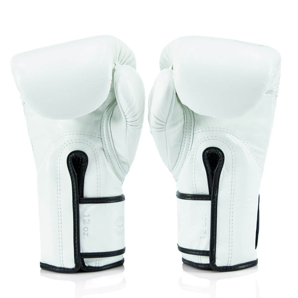 Fairtex BGVG3 Glory Boxhandschuhe mit Klettverschluss, Weiß