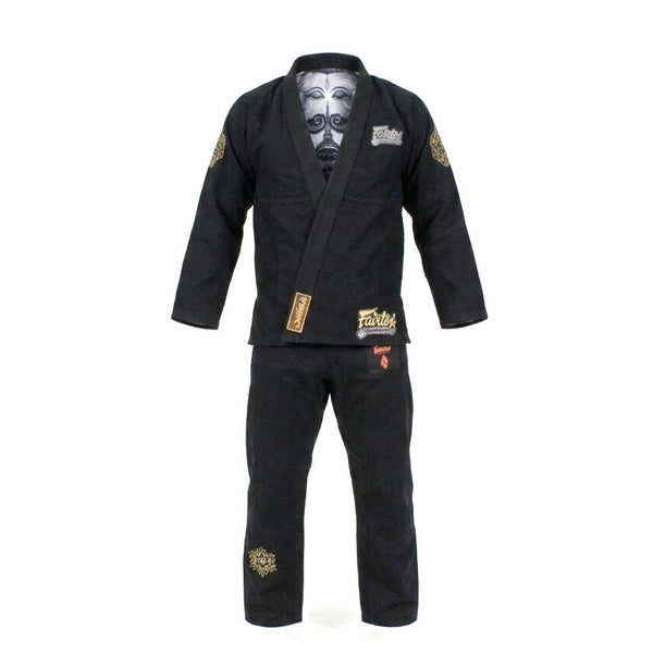 BJJ3 Fairtex Treeburam Premium BJJ Gi Black