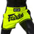 Fairtex BS1706 Slim Fit Muaythai Shorts - Lime Green