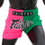 Fairtex BS1911 Muaythai Shorts - Pink-Green