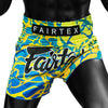 Fairtex BS1927 Muaythai Shorts - Green Magma