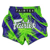 Fairtex BS1928 Muaythai Shorts - Green Street King