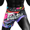 Fairtex BS1934 Muaythai Shorts - World Music Black