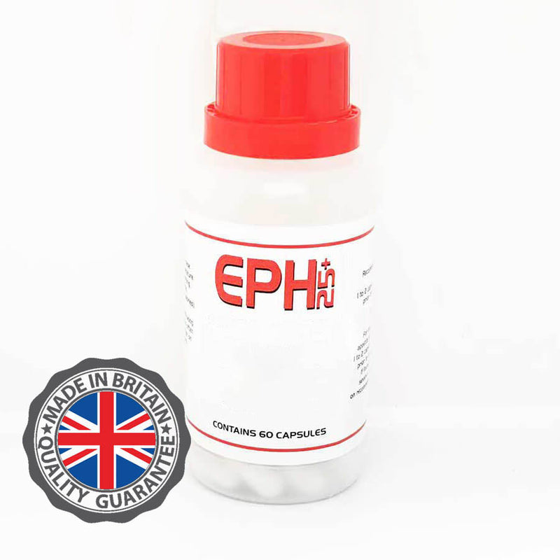 EPH 25+ (60 Capsules) Thermogenic Fat Burner