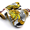 Twins Special FBGVL4-52 Boxing Gloves - Nagas - White-Gold
