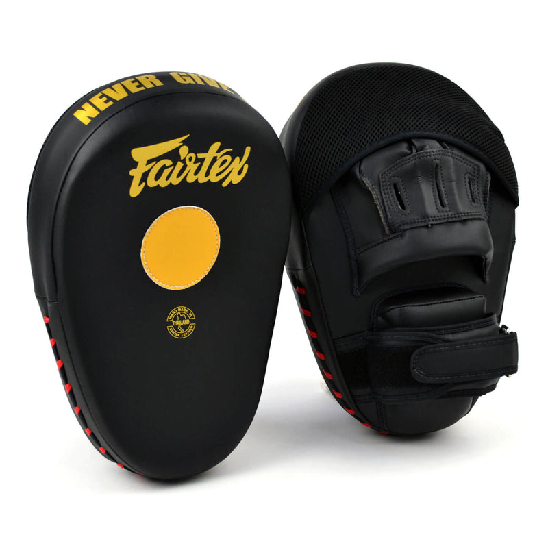 Fairtex FMV13 Maximized Focus Mitts Black/Gold
