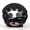 Twins Special HGL3 Leather Sparring Headguard - Black