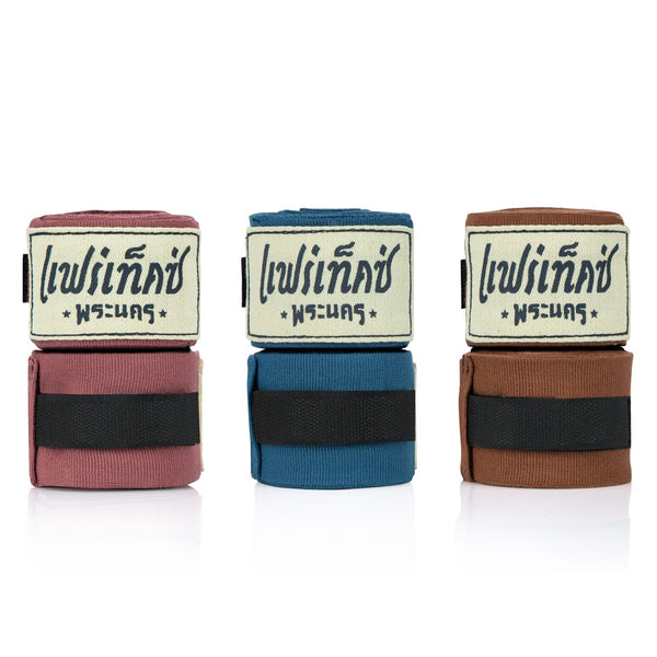 Fairtex HW2PN Phra Nakhon Retro Wraps - Set of 3 Pairs