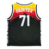 Fairtex JS26 Basketball Jersey - Black-Orange