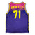 Fairtex JS26 Basketball Jersey - Purple-Yellow