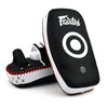 Fairtex KPLC5 Microfibre Thai Kick Pads Black White