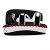 Fairtex KPLC5 Microfibre Thai Kick Pads - Black-White