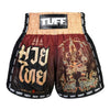 TUFF Muaythai Shorts Retro Style - MSC101 - Yant Narai Turning the Land