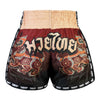 TUFF Muaythai Shorts Retro Style - MSC101 - Yant Narai Turning the Land