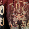 TUFF Muaythai Shorts Retro Style - MSC101 - Yant Narai Turning the Land