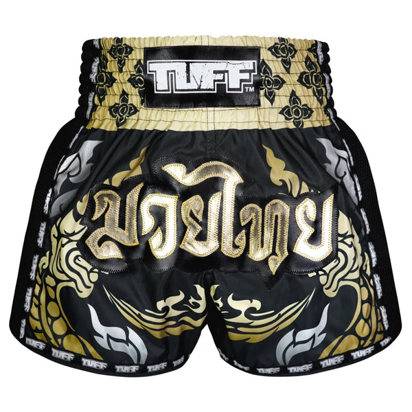TUFF Muaythai Shorts Retro Style - MSC107 - The King Of Naga