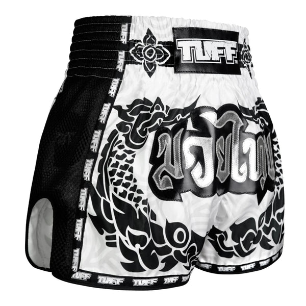 MSC108 TUFF Muaythai Shorts Retro Style The Great Hongsa