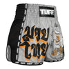 TUFF Muaythai Shorts Retro Style - MSC118 - Hanuman Yantra with War Flag