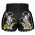 TUFF Muaythai Shorts Retro Style - MSC120 - Black Twin Tiger