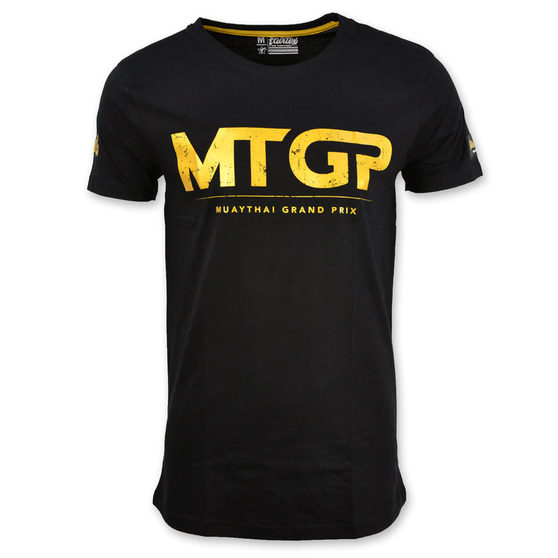 Offizielles Fairtex TS MTGP T-Shirt Schwarz/Gold