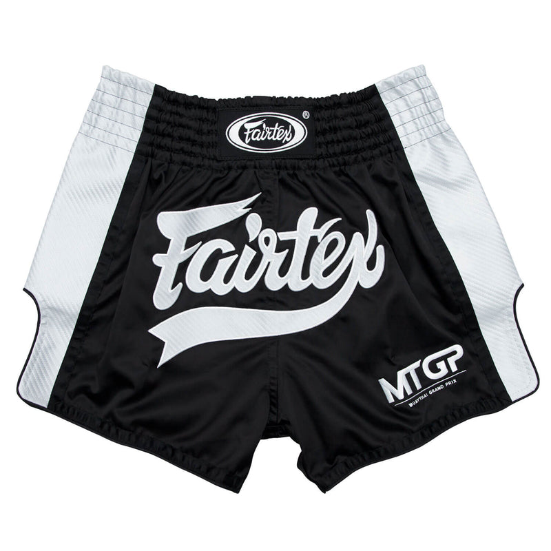 Fairtex X MTGP Muay Thai Shorts Black/White
