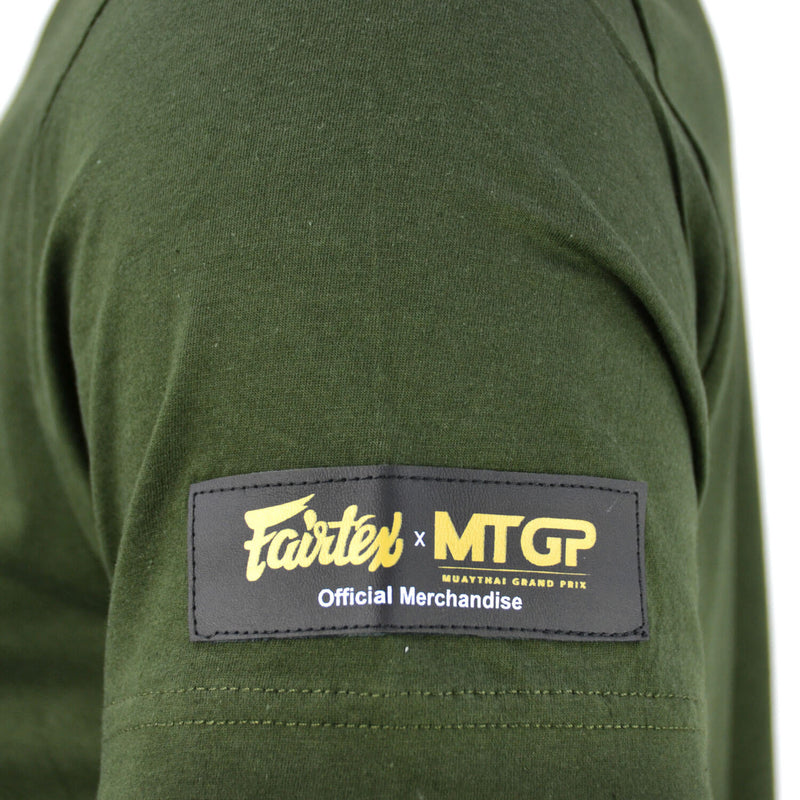 Offizielles Fairtex TS MTGP T-Shirt Oliv/Schwarz