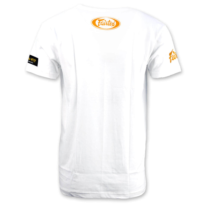 Offizielles Fairtex TS MTGP T-Shirt Weiß/Gold