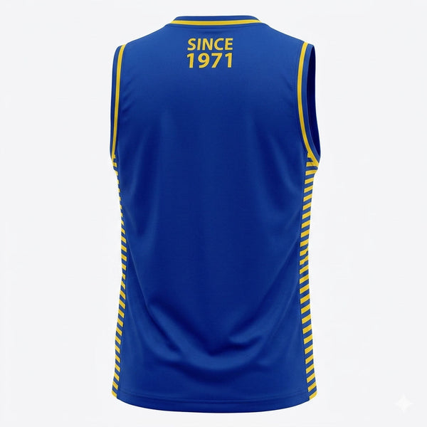 Fairtex MTT42 Tank Top - Blue-Yellow