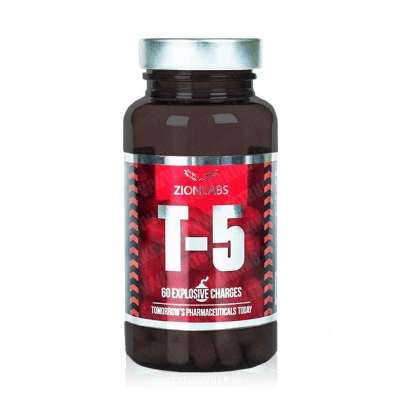 Zion Labs T5 (60 Capsules) Increased Weight Loss & Athletic Performance - Black Edition