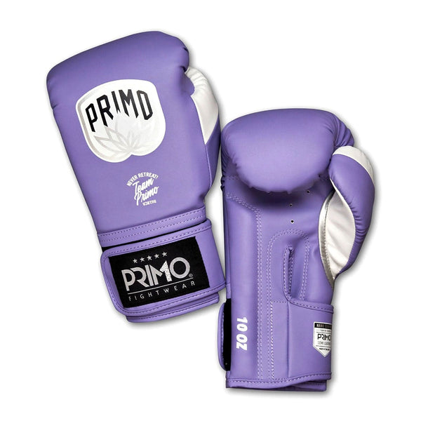 Primo Emblem 2.0 Semi Leather Boxing Gloves - Purple