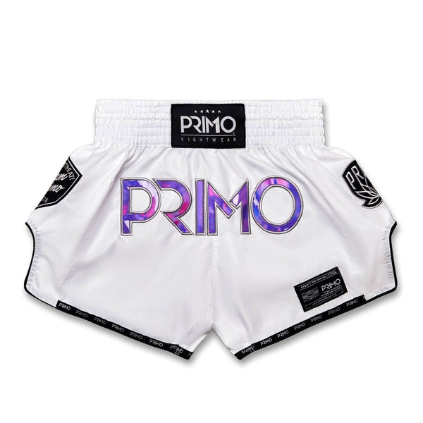 Primo Muay Thai Shorts - Hologram Series - Purple Haze
