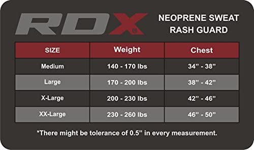 RDX Neopren-Kompressions-Basisschichtshirt