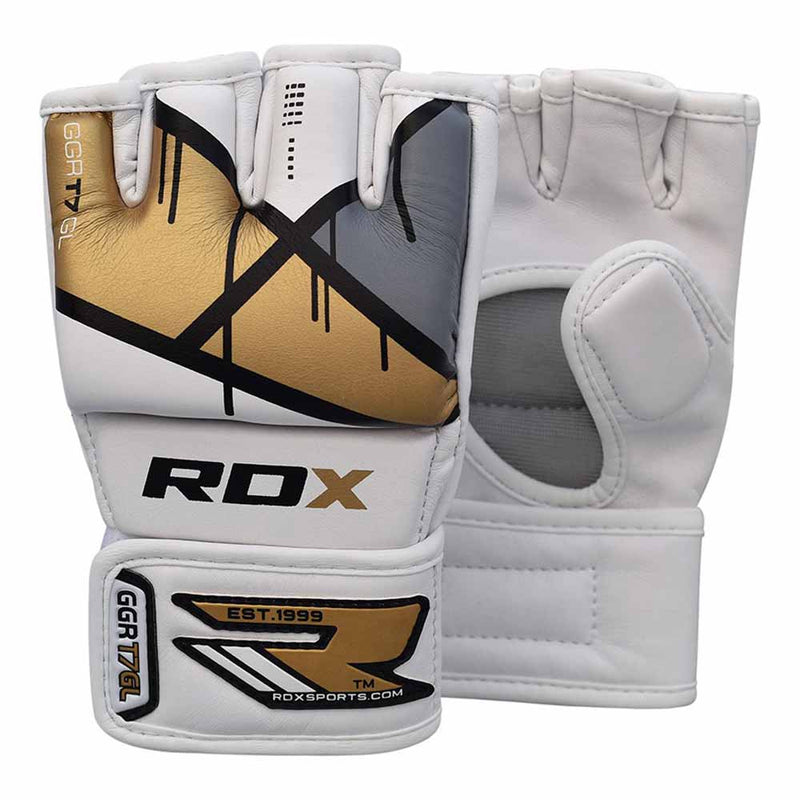 RDX T7 Ego MMA Grappling Gloves - Gold
